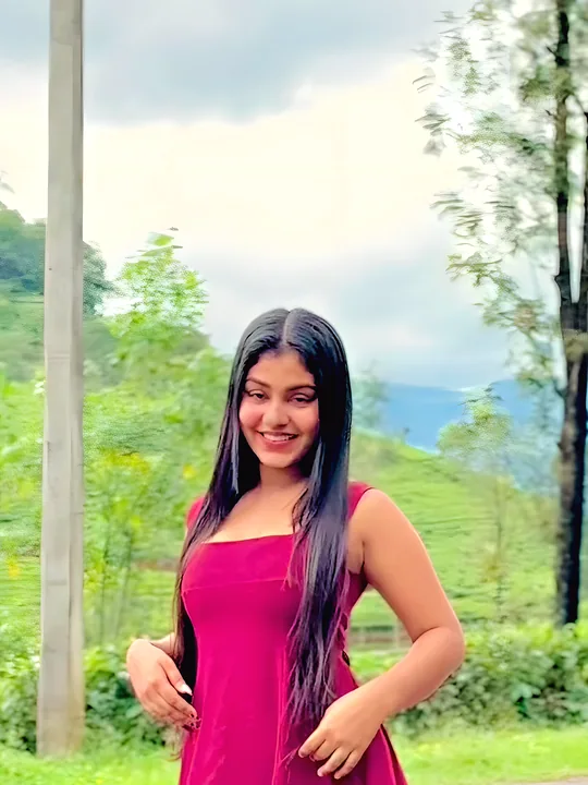 Magenta Evening Maxi